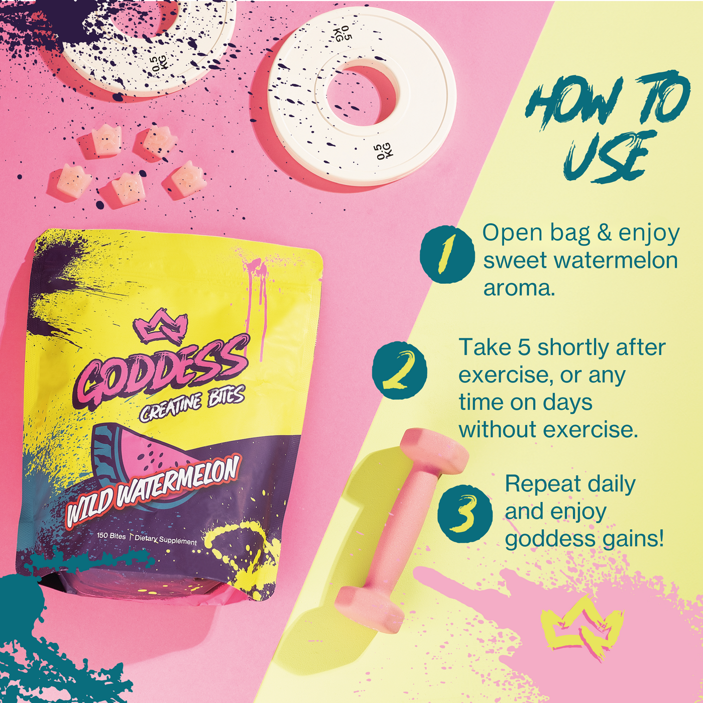 Goddess Bites – Gummy Creatine™